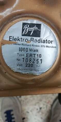 Elektro-Radiator BAUFA ad olio