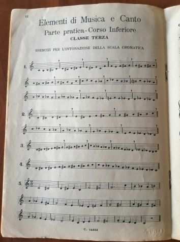 Elementi di Musica e Canto 1938 Altavilla