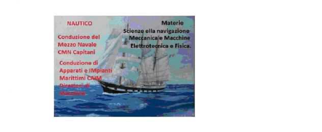 ELETTROTECNICA - MECCANICA - SCIENZE DELLA NAVIGAZIONE