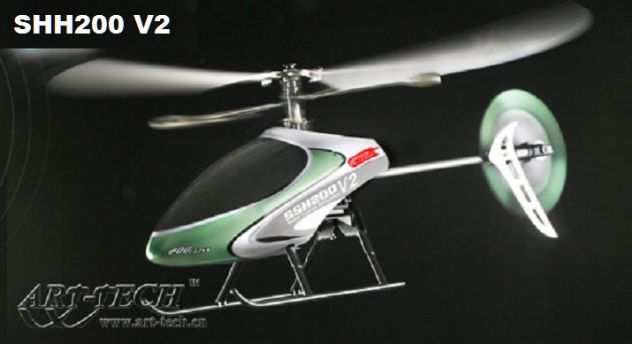 elicottero SSH2-V2 Radiocomando 7ch ricevitore cavo simulatore volo PC
