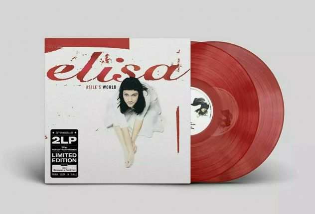 Elisa ndash Asiles World (2xLP Rossi) Edizione limitata numerata