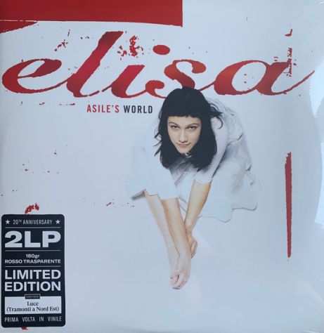 Elisa ndash Asiles World (2xLP Rossi) Edizione limitata numerata