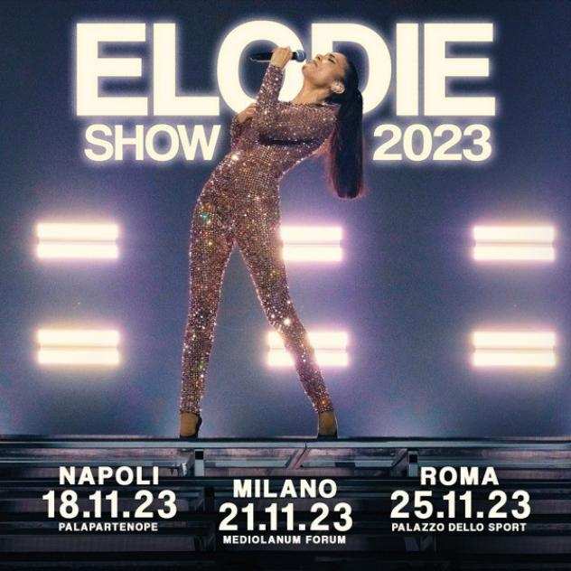 Elodie - Milano 2023 - il 20 novembre 2023 - partenza da PARMA NORD