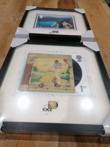 Elton John - 2x Framed Stamps - Royal Mail - Limited Edition - Articolo memorabilia merce ufficiale - 20202021