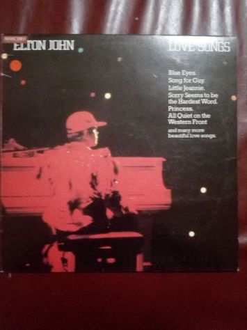Elton John - Love Songs - LP ndash Vinile
