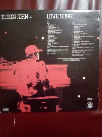 Elton John - Love Songs - LP ndash Vinile