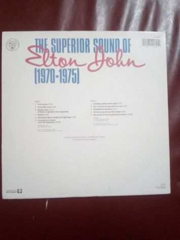 Elton John - The Superior sound of Elton John (1970-1975) - LP ndash Vinile