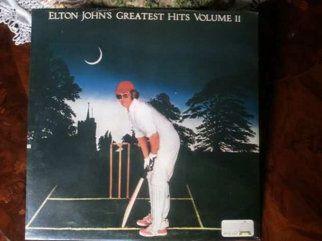 ELTON JOHNS greatest hits vol II lp Stampa1984 NUOVO ancora cellophan