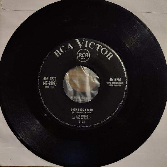 Elvis Presley - 1. Good Luck Charm  Anything thats parte of you - Very Very Rare 1St Italian Pressing  2. No - EP 7quot - Prima stampa - 1962