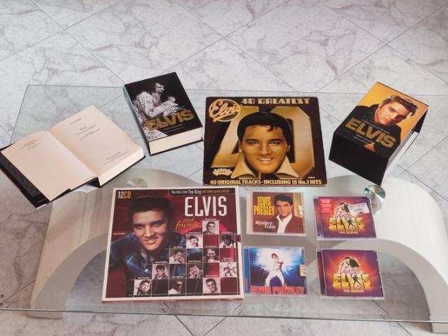 Elvis Presley - Artisti vari - collection album 40 Greatest 2lpx2 16cd  2 book box set 1956  2010 - Titoli vari - Album 2xLP (doppio), Cofanetto DV