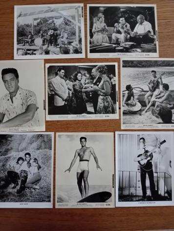 Elvis Presley - Blue Hawaii, Kissin Cousins - 8x BampW Promo Photos - Photo - 1961