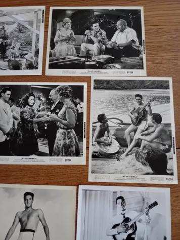 Elvis Presley - Blue Hawaii, Kissin Cousins - 8x BampW Promo Photos - Photo - 1961