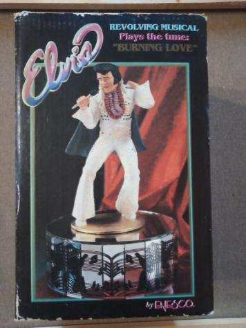 Elvis Presley - Burning Love - Rotating Music Figurine - Enesco Corp - Complete with Box - Articolo memorabilia merce ufficiale - 19931993