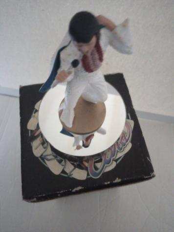 Elvis Presley - Burning Love - Rotating Music Figurine - Enesco Corp - Complete with Box - Articolo memorabilia merce ufficiale - 19931993