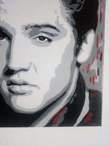 Elvis Presley by artist Daniela Politi - Elvis Presley - Painting