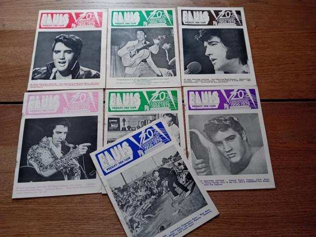 Elvis Presley Magazine Official Anniversary Fan Club 19561976 UK 1976 - 1976