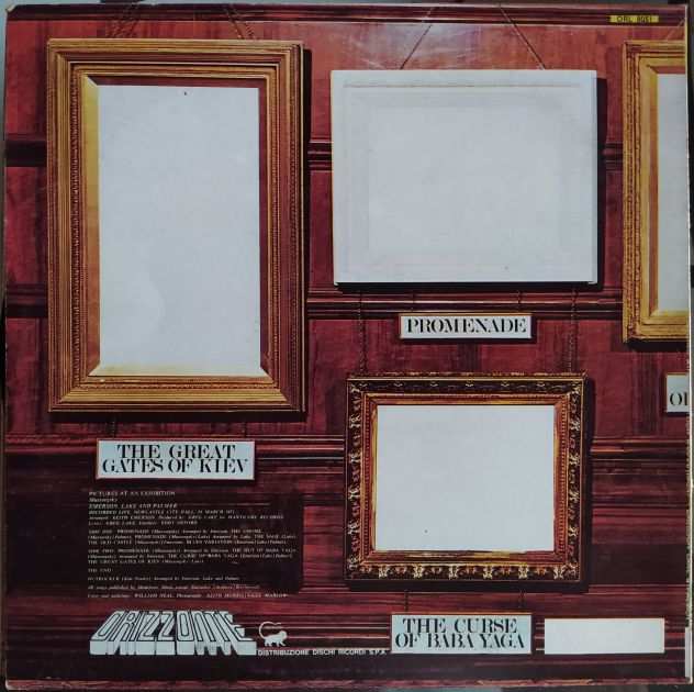 Emerson, Lake amp Palmer -Pictures and Exhibition -1971