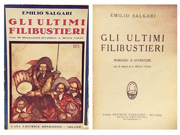 Emilio Salgari - Gli ultimi filibustieri  Jolanda - 1928