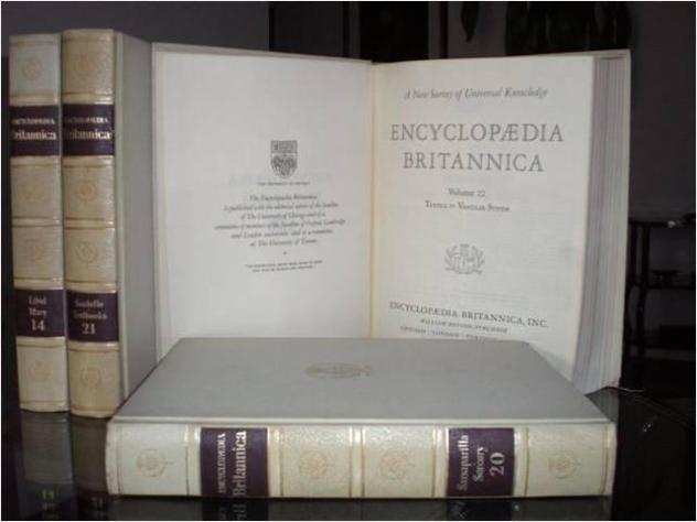 ENCICLOPAEDIA BRITANNICA, EDIZIONE ORIGINALE 1962