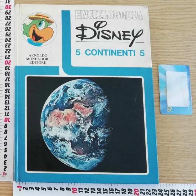 Enciclopedia 5 continenti 5 Disney, Mondadori editore
