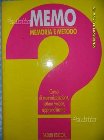 Enciclopedia completa quotMEMO MEMORIA E METODOquot