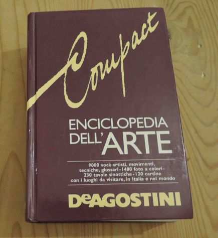 ENCICLOPEDIA DELL ARTE COMPACT DE AGOSTINI 1992
