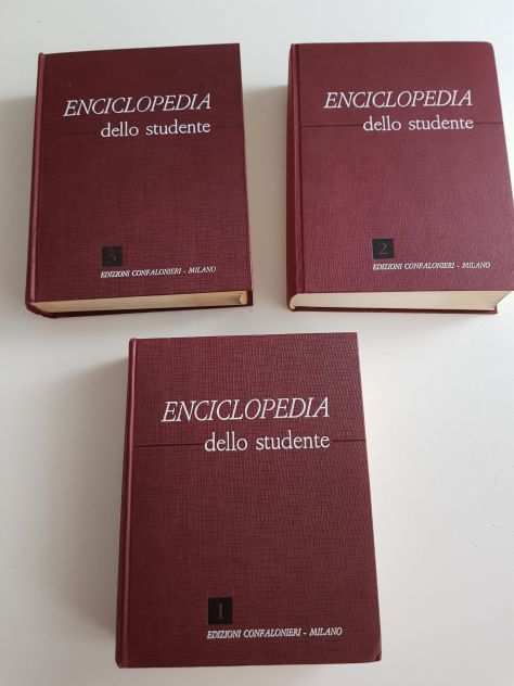 ENCICLOPEDIA DELLO STUDENTE (TERZA EDIZIONE) 1958 L. DI BONA