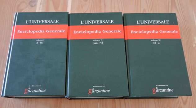 ENCICLOPEDIA GENERALE. 3 volumi