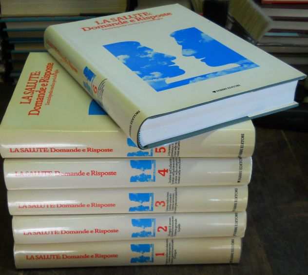 Enciclopedia La Salute domande e risposte, 6 volumi
