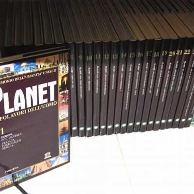 Enciclopedia PLANET, i capolavori delluomo, 25 volumi