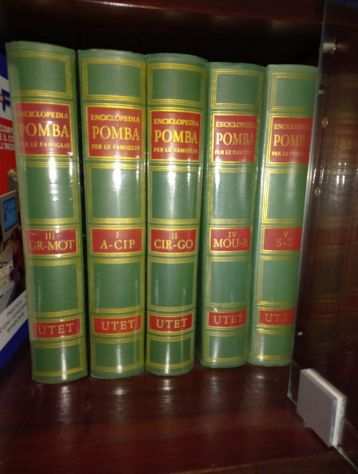 Enciclopedia Pomba. utet inizi anni 60 vintage