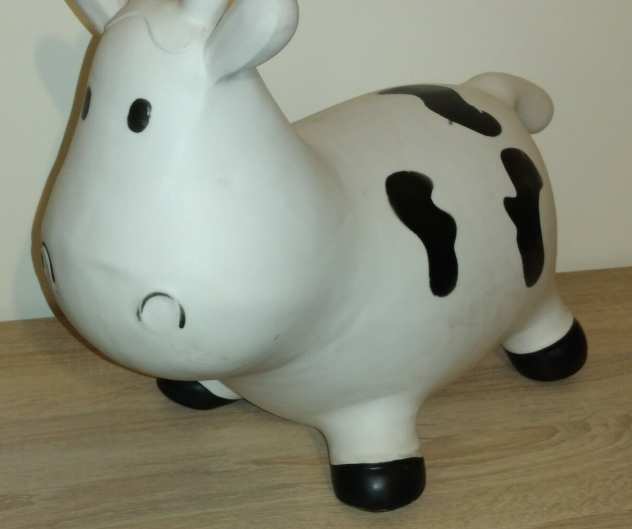 enorme mucca in gomma giocattolo per bambini HAPPY AIR