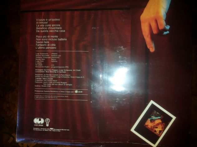 Enrico Ruggeri lp TUTTO SCORRE 1a STAMPA 1985 NUOVO cellophanato