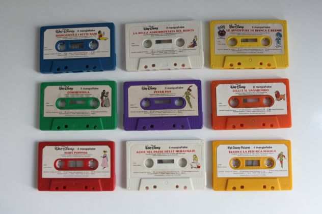 Entra e scegli lotti FIABE SONORE cartoni animati favole musicassette