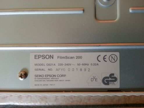 Epson FilmScan 200 Scanner fotografico