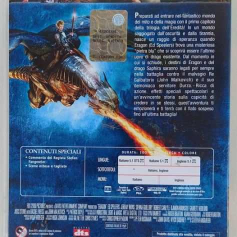 Eragon (DVD)con Edward SpeleersJeremy Irons 20th Century Fox Home Entertainment