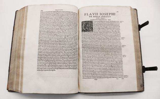 Erasmus  Josephus Flavius - Antiquitatum Iudaicarum... Erasmo Roterodamo recognitus - 1554