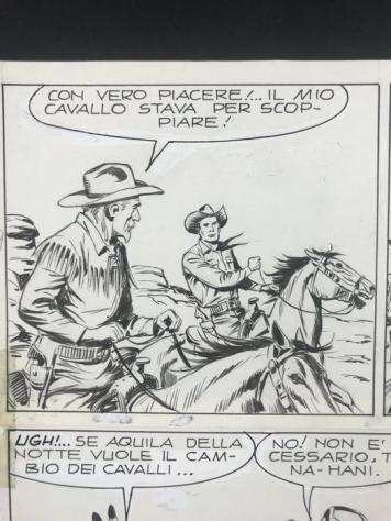 Erio, Nicolograve - 1 Original page - Tex - Silver Star - 1971