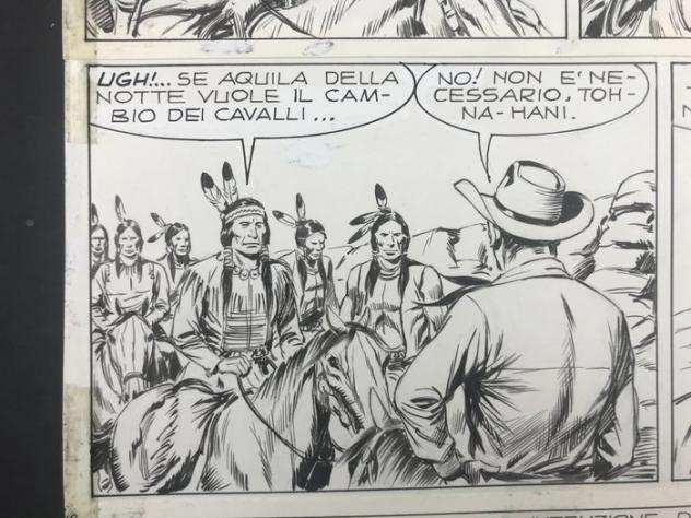 Erio, Nicolograve - 1 Original page - Tex - Silver Star - 1971