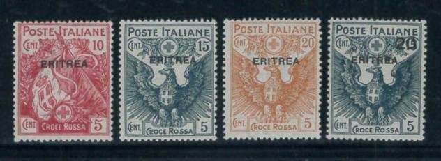 Eritrea italiana - Croce Rossa, serie cpl. n. 4144.