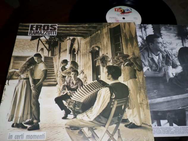 EROS RAMAZZOTTI - In Certi Momenti - LP  33 giri 1987 DDD Italy
