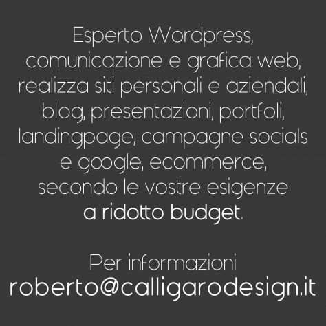 Esperto Wordpress per realizzazione siti