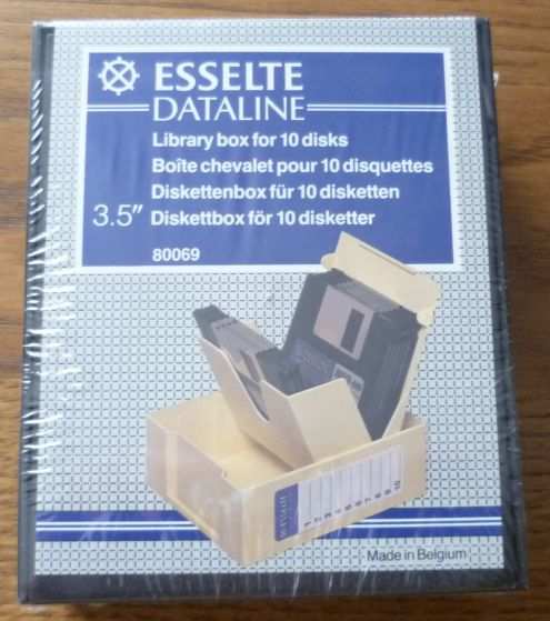 Esselte custodia per micro floppy disk 3.5quot