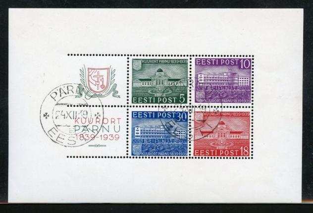 Estonia 19201940 - Alcune serie del periodo