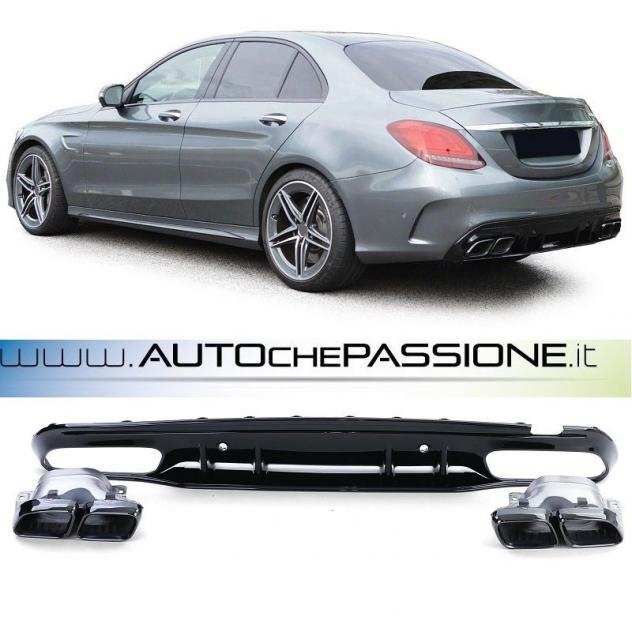 Estrattore posteriore C63 AMG Mercedes Classe C W205 2018 2021