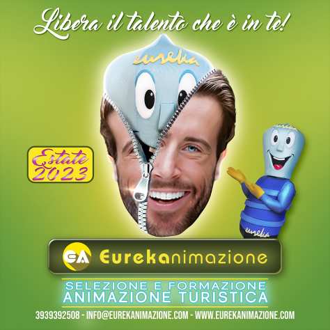 EUREKA ANIMAZIONE SELEZIONA ANIMATORI TURISTICI