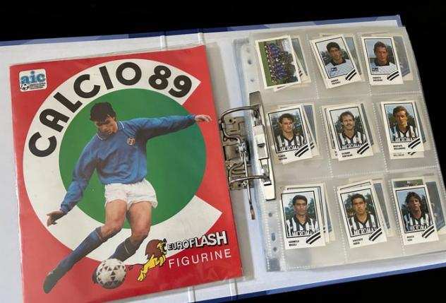 Euro flash - Calcio 89 - Serie A - Empty album  complete loose sticker set