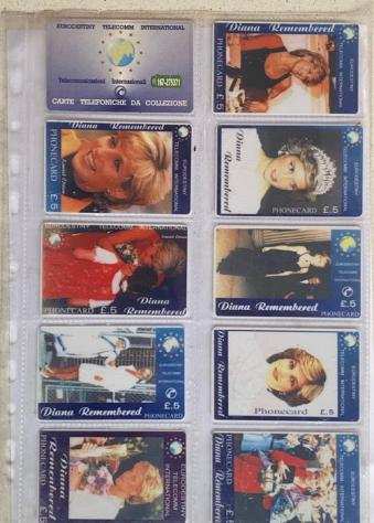 Eurodestiny Telecomm International. Limited edition.. - Lady Diana remembered - Carta collezionabile - 1990-1999 - Inghilterra