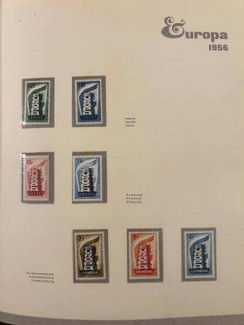 Europa CEPT 19561974 - Bellissima collezione completa di francobolli nuovi. Compresa di foglietti.