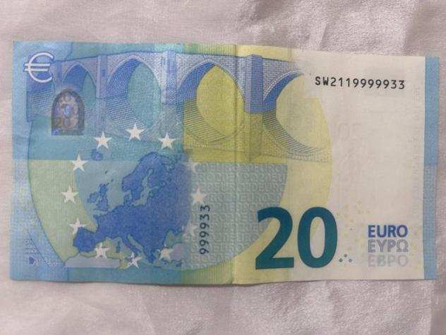 European Union - Italy - 20 Euro 2015 - five digits 99999